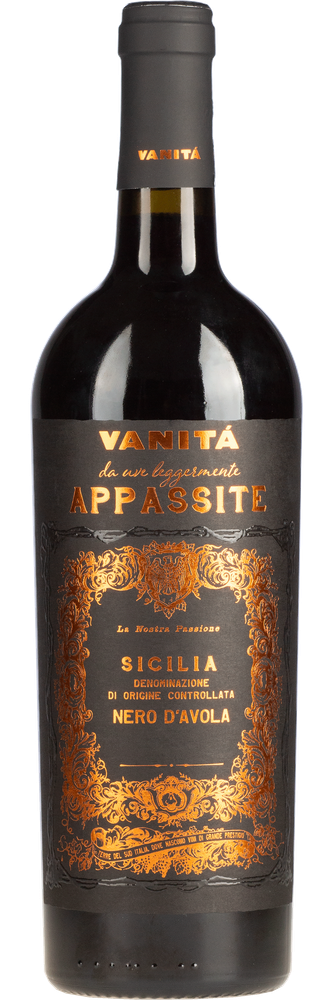 Vanita Nero d'Avola Appassite Sicilia, fles