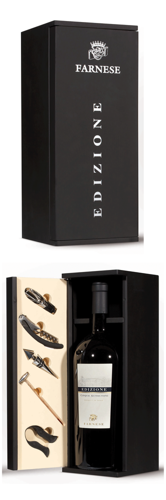 Edizione wooden case Magnum, fles
