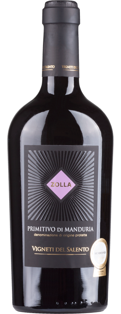 Zolla Primitivo di Manduria, fles