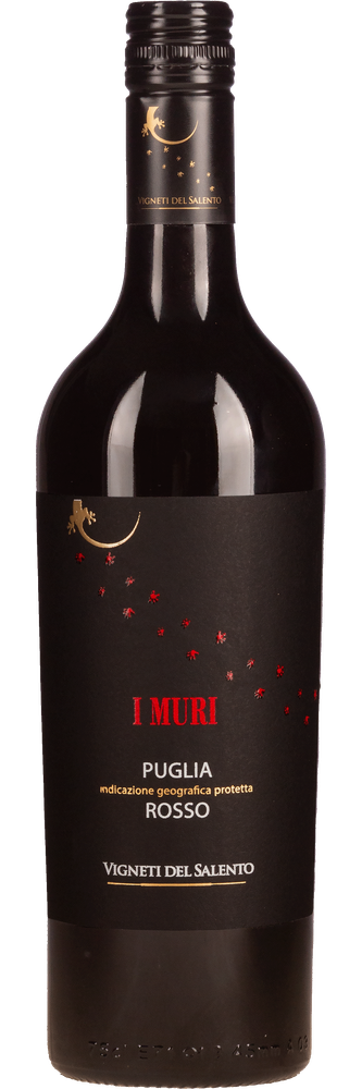 I Muri Rosso Puglia Vigneti del Salento, fles