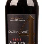 Quattro Conti Primitivo Manduria Conti Zecca, fles