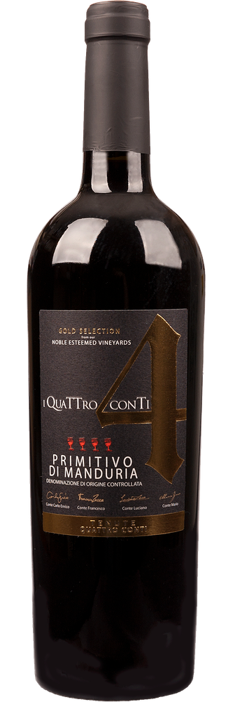 Quattro Conti Primitivo Manduria Conti Zecca