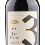 Quattro Conti Tre Forte Rosso Puglia Conti Zecca, fles
