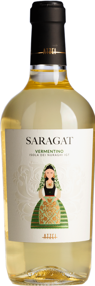 Saragat Vermentino di Sardegna, fles