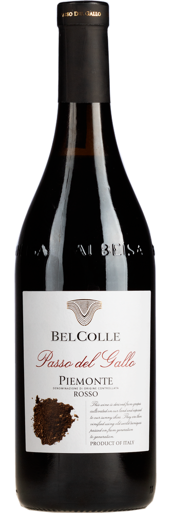 Bel Colle Piemonte Rosso Passo del Gallo, fles