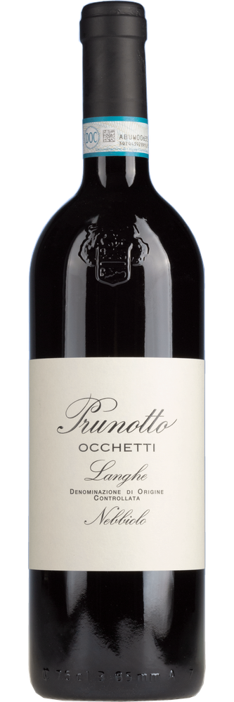 Prunotto Occhetti Nebbiolo d'Alba, fles