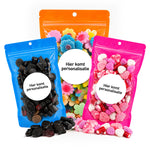 Stazak snoep met eigen ontwerp (225 of 450 gram), vanaf 25 stuks