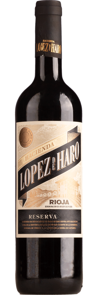 Lopez Haro Rioja Reserva, fles