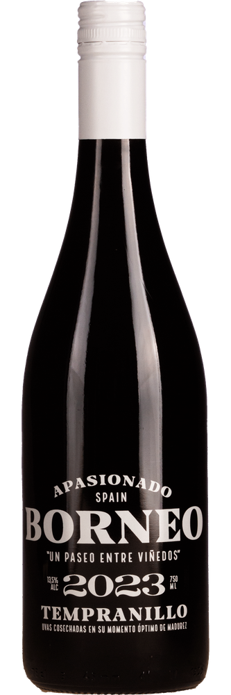 Borneo Tempranillo Vino d'Espana, fles
