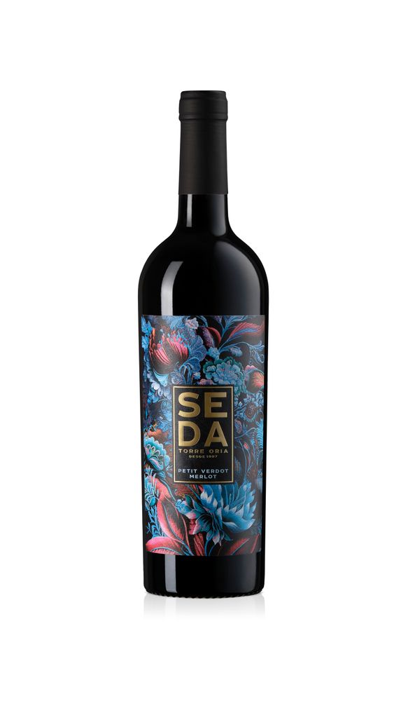Torre Oria Seda Petit Verdot / Merlot Vinas Viejas, fles