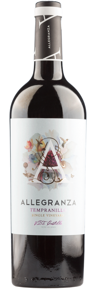 Allegranza La Mancha Tempranillo, fles