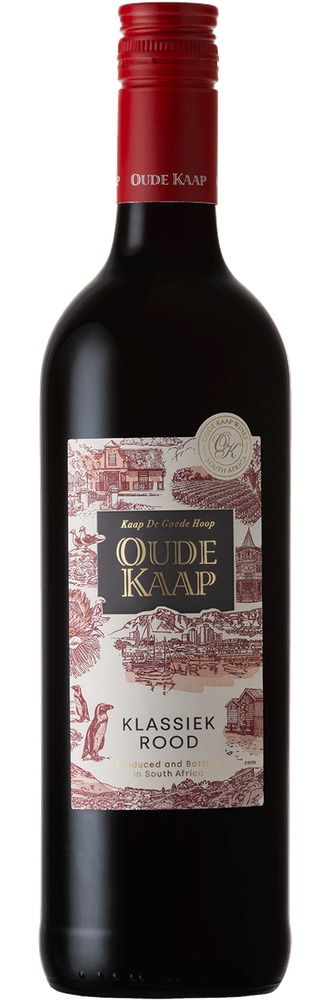 Oude Kaap Klassiek Rood, fles