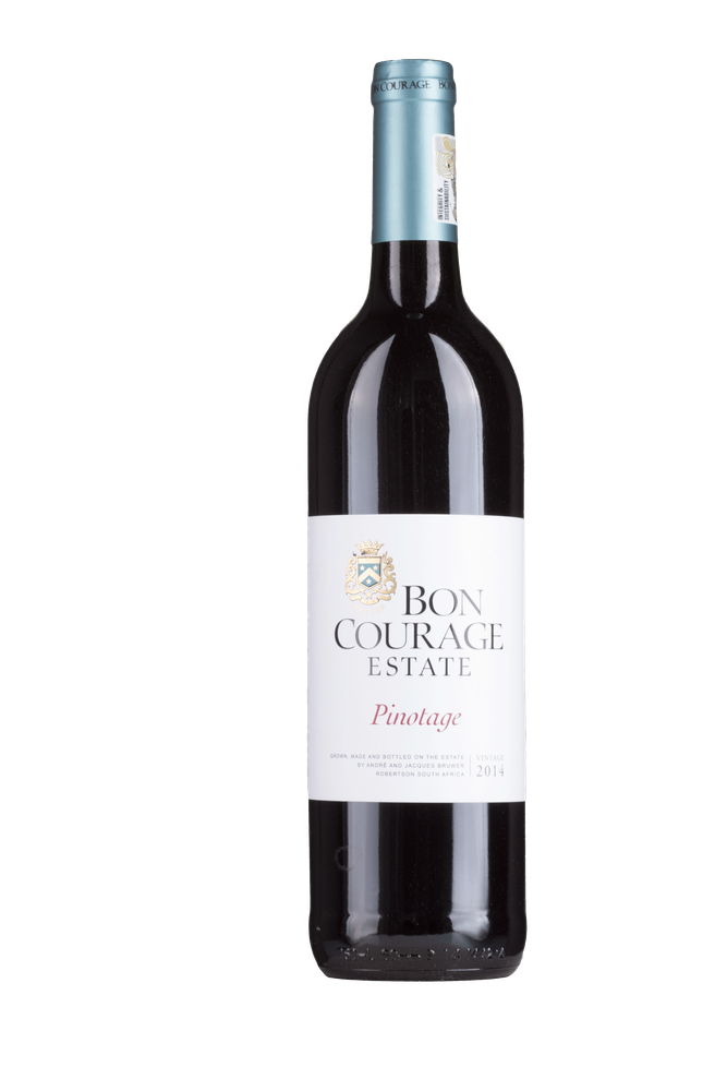 Bon Courage Pinotage, fles