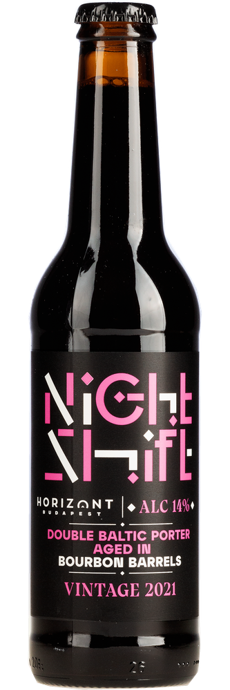 Horizont Night Shift Baltic Porter Bourbon BA 21, fles