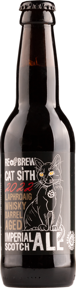 Rebrew Cat Sìth ISA Laphroaig BA, fles