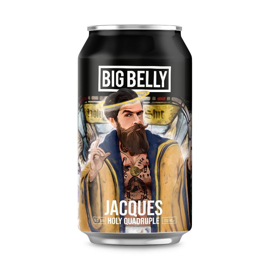 Big Belly JACQUES Holy Quadruple, fles
