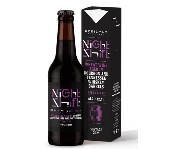 Horizont NS2023 2 YR Bourbon en Ten.Whisky BA Wheatwine