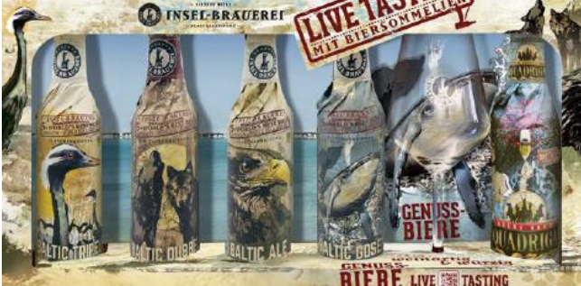 Insel TASTING BEERS, LIVE TASTING GIFTPACK, fles