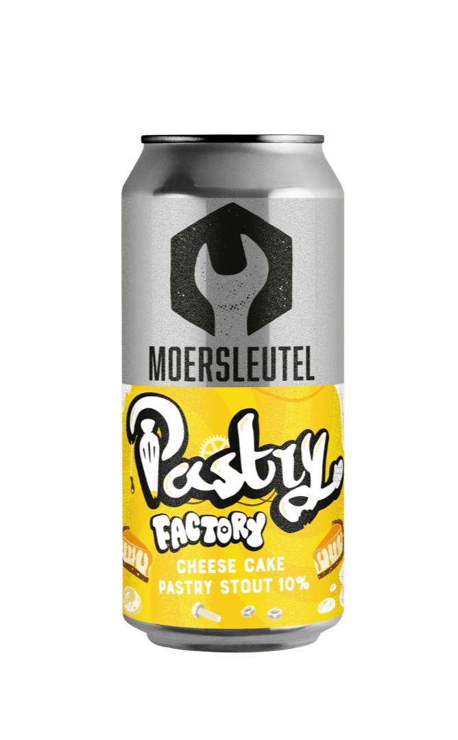 Moersleutel Patry Factory Series; Cheese Cake Pastry Stout