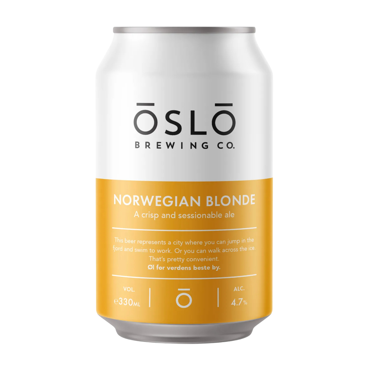 Oslo Brewing Norwegian Blonde, fles