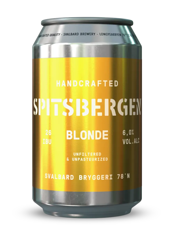 Svalbard Bryggeri Isbreen Blonde, fles