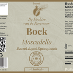 Dochter van de Korenaar Lente Bock Moscadel BA, fles