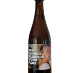 Een lekker blondje voor Papa, fles