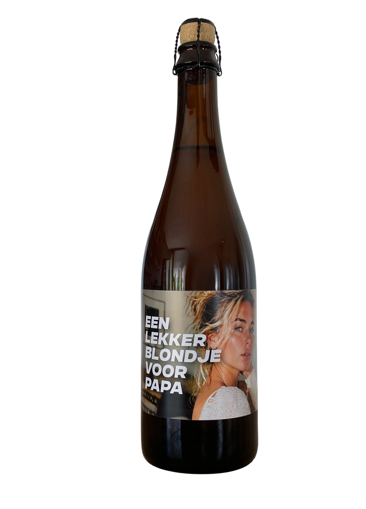 Een lekker blondje voor Papa, fles