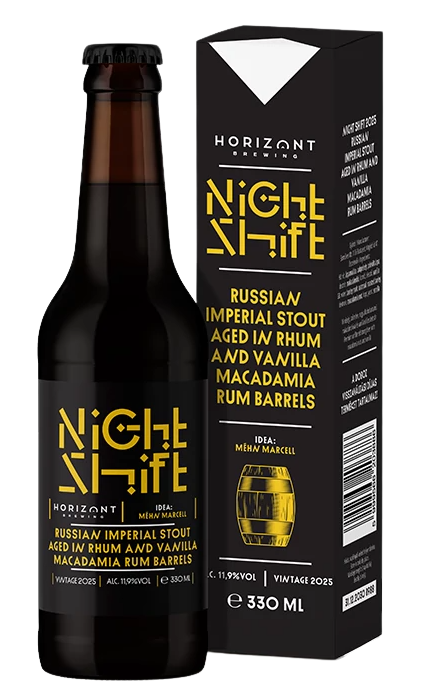 Horizont NS2025 RIS VANILLA MACADAMIA RUM BA, fles