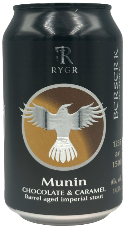 Rygr Bruygghús Munin Chocolate Caramel BA, fles