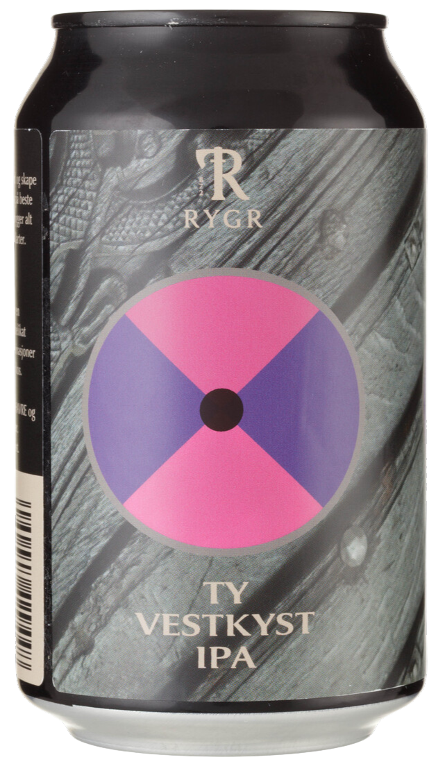 Rygr Bruygghús Tyr Vestkyst IPA, fles