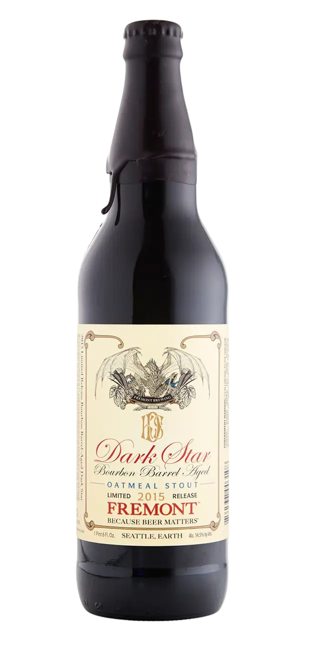 Fremont Bourbon Barrel Aged Dark Star: Coffee (2015), fles