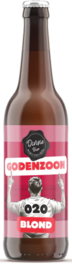 Divisiebier Godenzoon Blond, fles