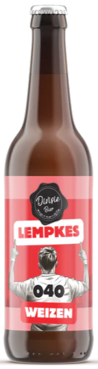 Divisiebier Lempkes Weizen, fles