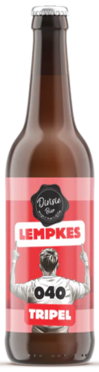 Divisiebier Lempkes Tripel, fles