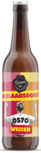 Divisiebier Adelaarsdorst Weizen, fles