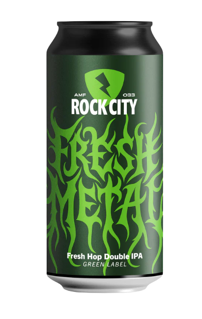 Rock City Fresh Metal Green, fles
