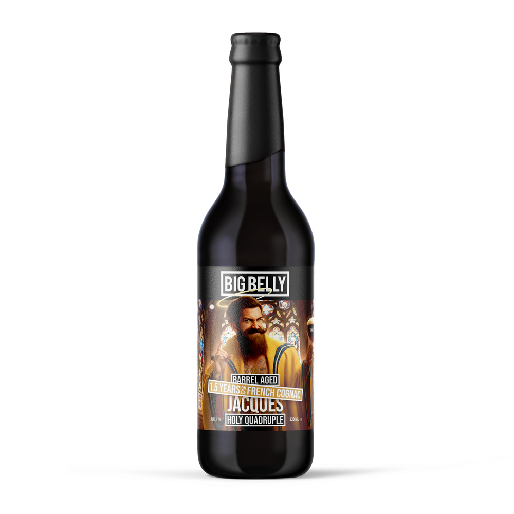 Big Belly JACQUES - FRENCH COGNAC BARREL AGED 2025, fles