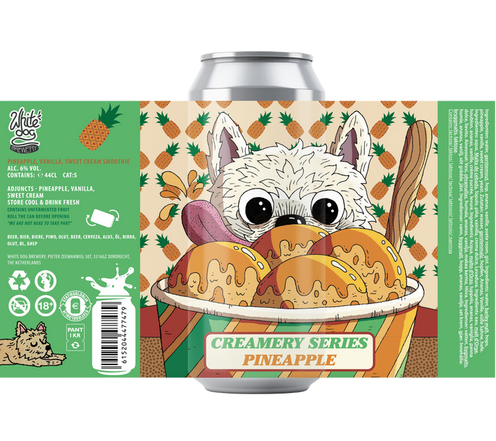 White Dog THE CREAMERY - PINEAPPLE