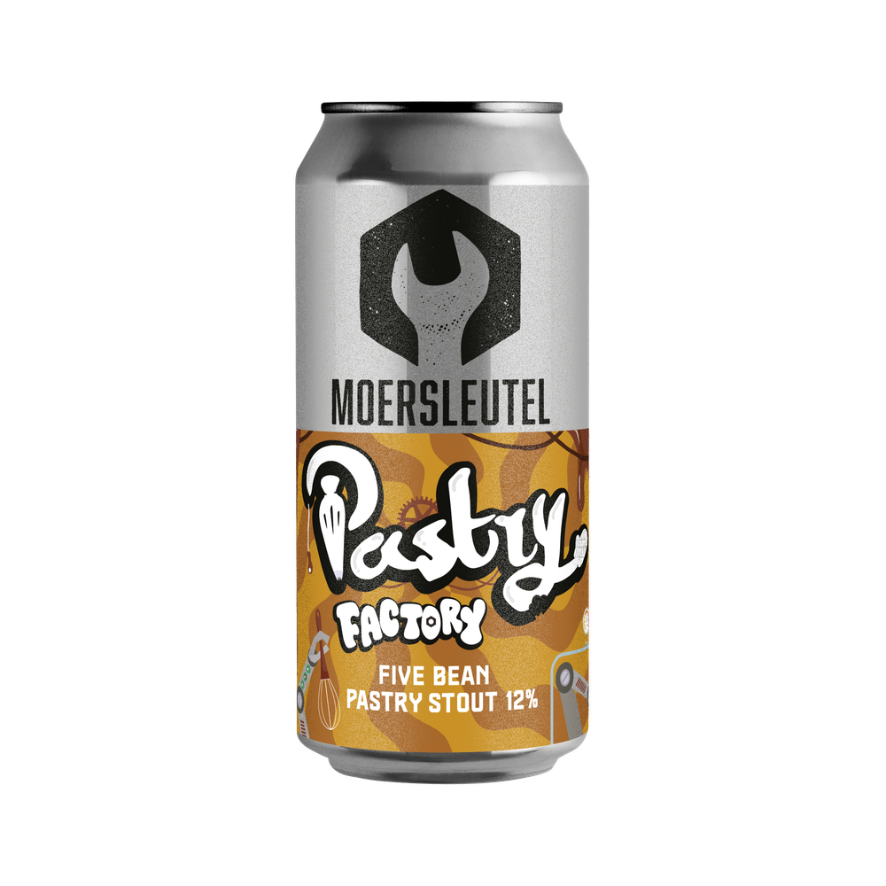 Moersleutel Pastry Factory: 5 Bean stout, fles
