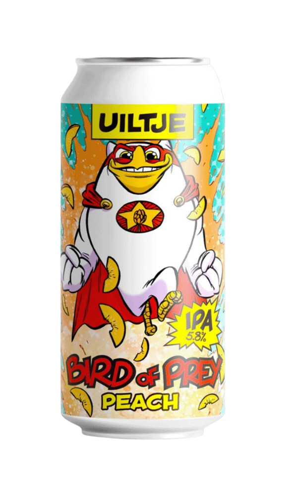 Uiltje BIRD OF PREY PEACH, fles