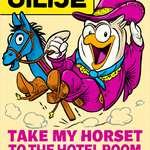 Uiltje TAKE MY HORSE TO THE HOTEL ROOM, fles