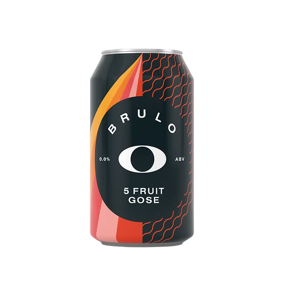 BRULO 5 Fruit Gose (Non Alc), fles