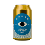 BRULO Highway To Hell Lager (Non Alc), fles