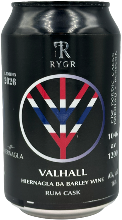 Rygr Bruygghús Valhall Hiernagla Nordic Cask Rum, fles