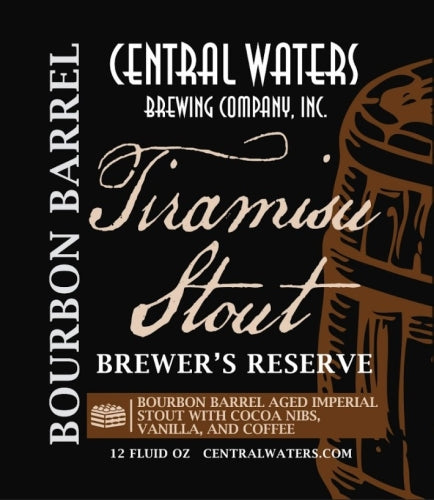 Central Waters Tiramisu Stout - Brewer's Reserve, fles