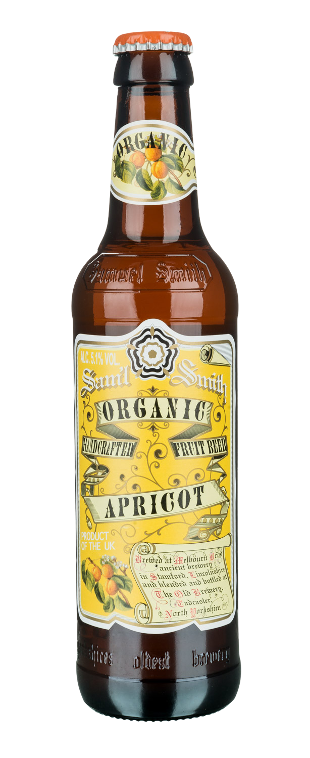 Samuel Smith Organic Apricot Fruit Beer, fles