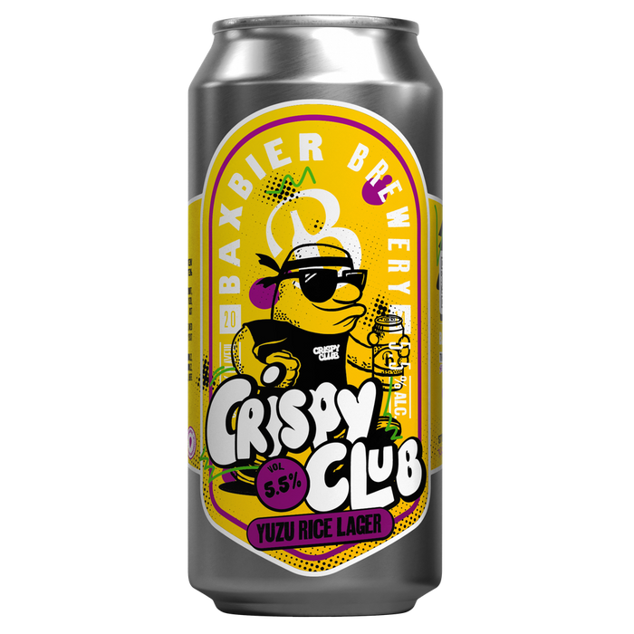 Baxbier CRISPY CLUB: Yuzu Rice Lager