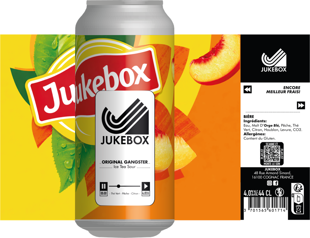 Brasserie Jukebox Original Gangster, fles
