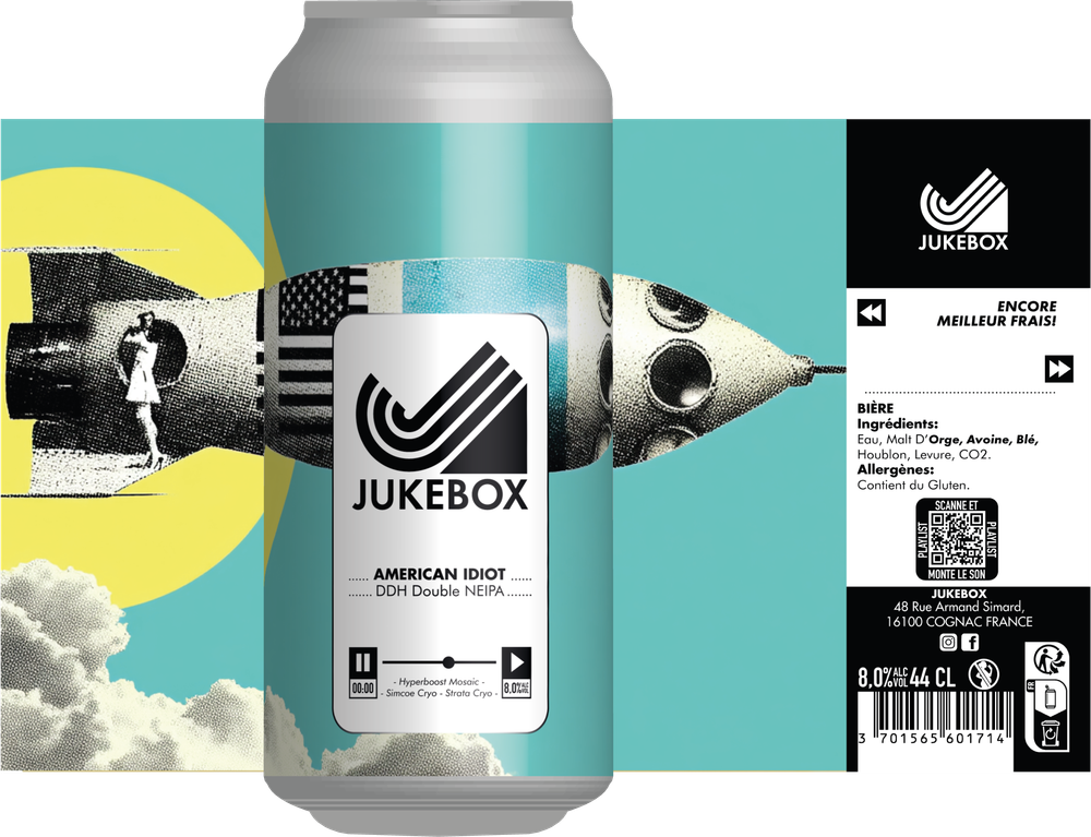 Brasserie Jukebox American Idiot, fles